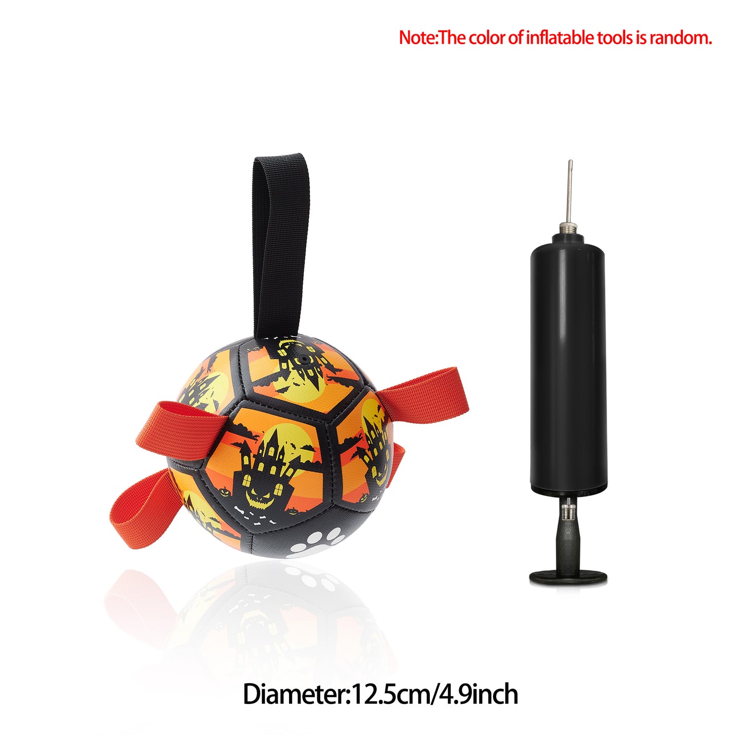 Interactive Dog Football Toy Ball – Durable Outdoor Dog Soccer Ball for Large Dogs, Training & Exercise Toy