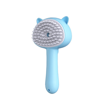 Multifunctional Mist Pet Hair Brush for Dogs & Cats – Rechargeable Self-Cleaning Grooming Brush