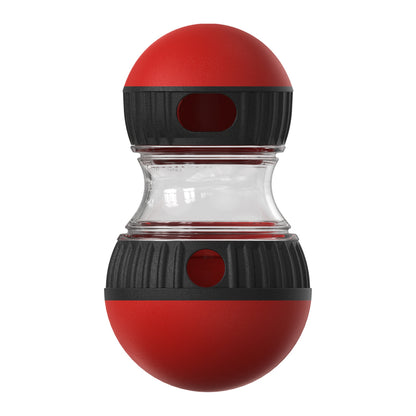 Interactive Food Dispensing Dog Toy – Slow Feeder Tumbler Ball Puzzle for Mental Stimulation & Healthy Digestion