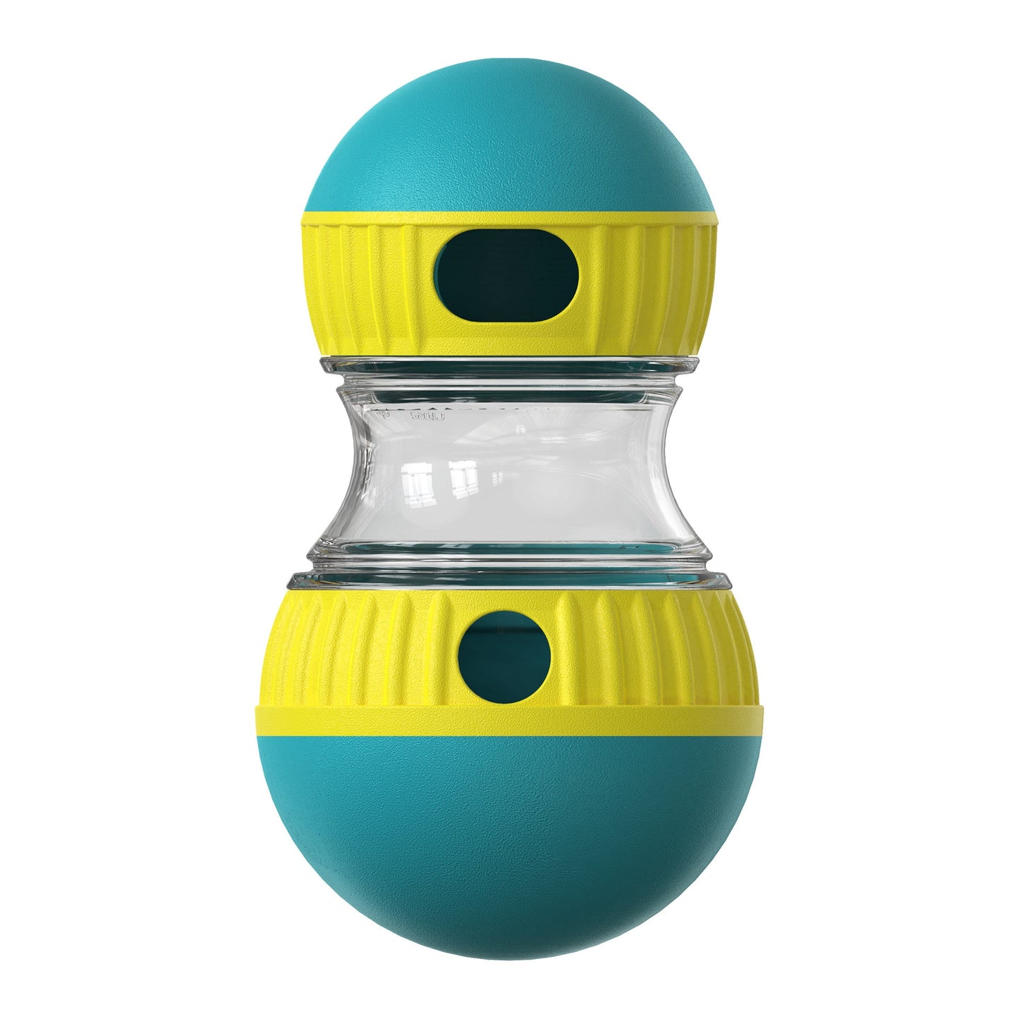 Interactive Food Dispensing Dog Toy – Slow Feeder Tumbler Ball Puzzle for Mental Stimulation & Healthy Digestion